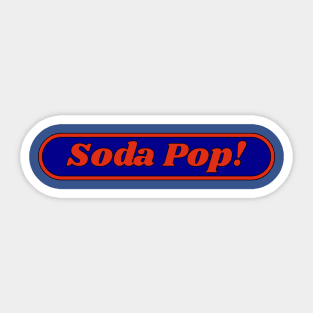 Soda sign Sticker